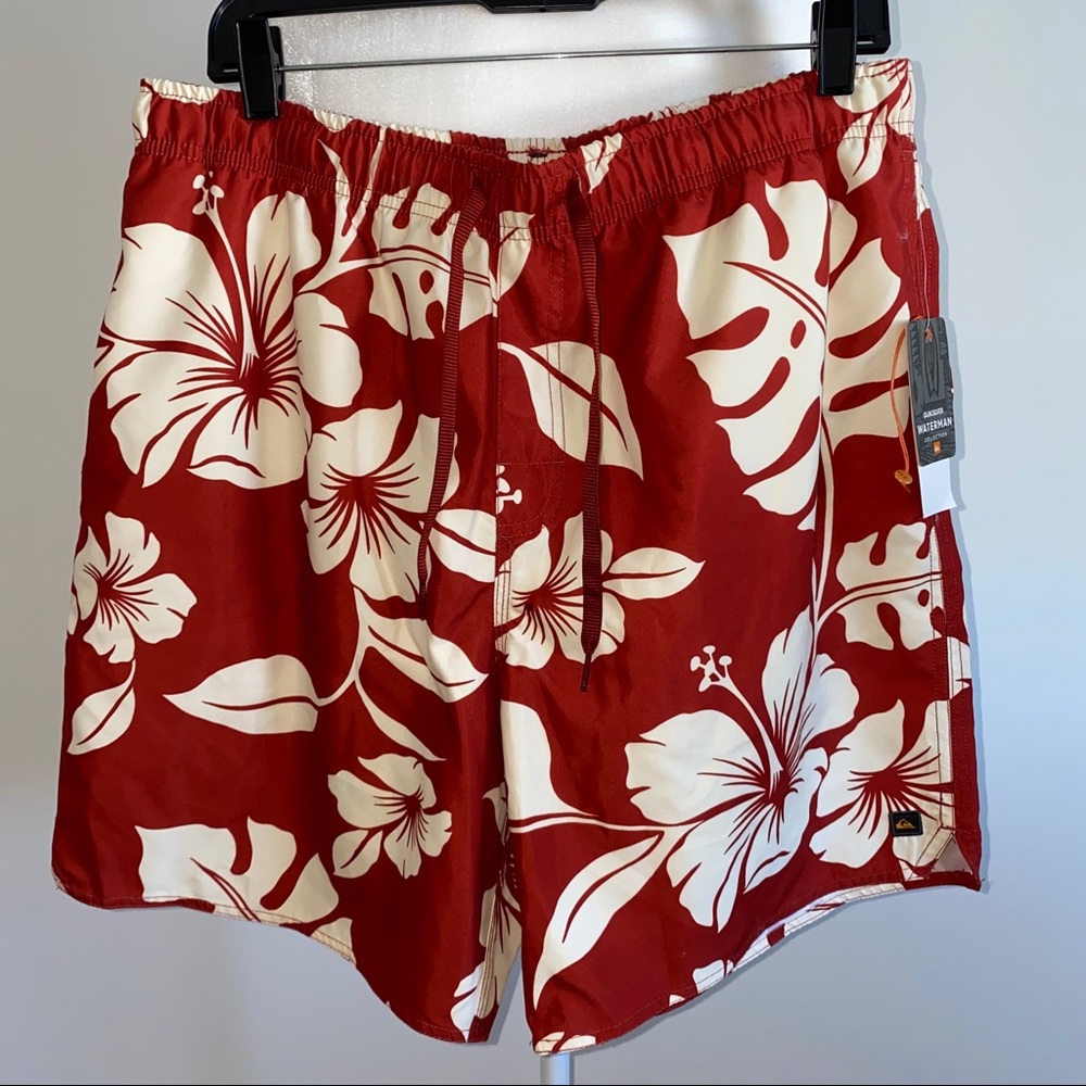 NWT Quiksilver Waterman Collection Swim Trunks